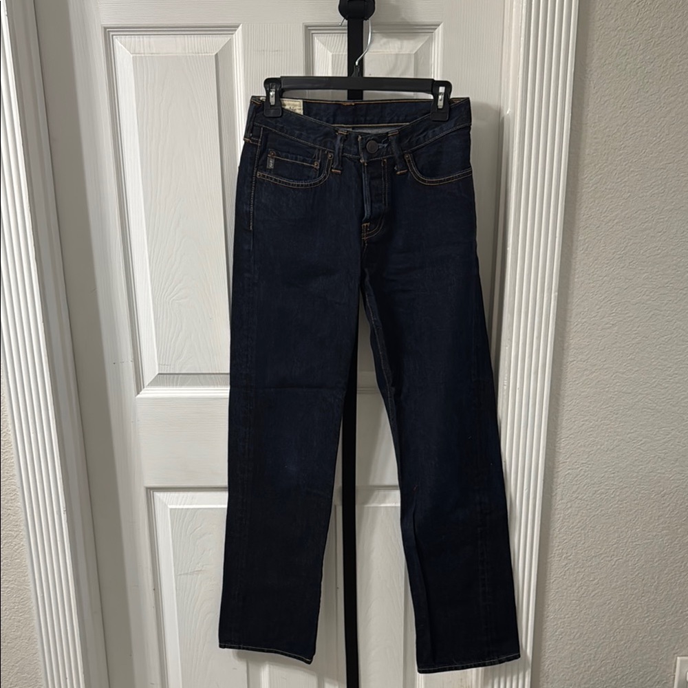 Abercrombie & Fitch Blue Straight Jeans Classic Denim